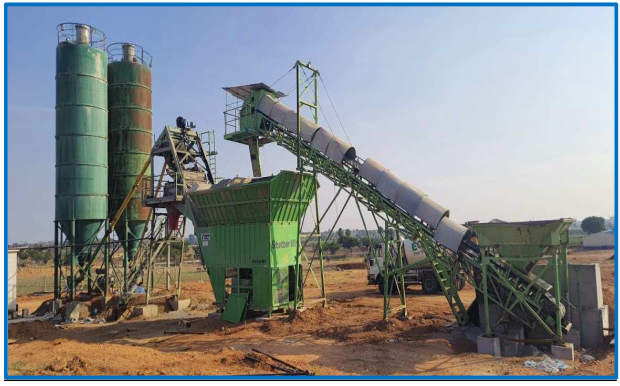 Batching Plant at Ghattu Camp