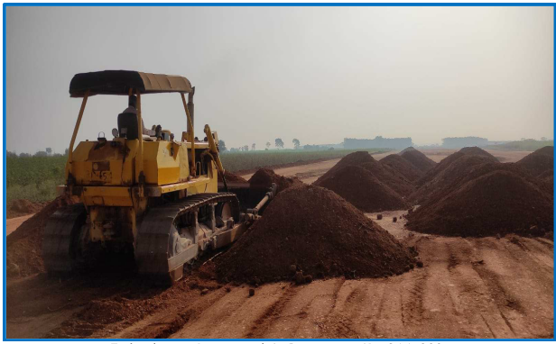Embankment Works at Km 214+800