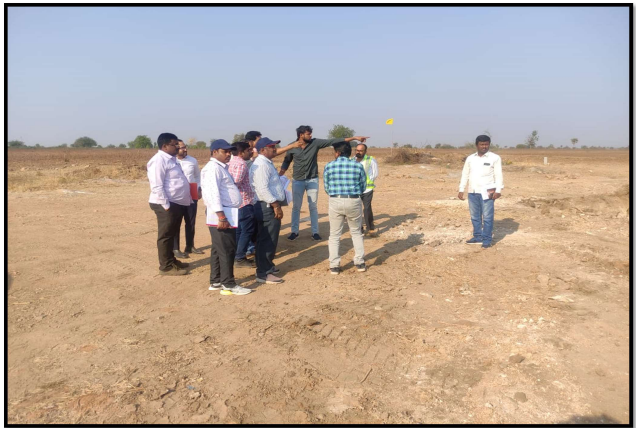 CGM(Tech) RO, PD and IE visit at Km. 241+087