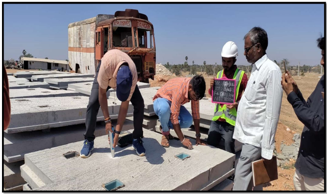 NDT testing for RE Panels