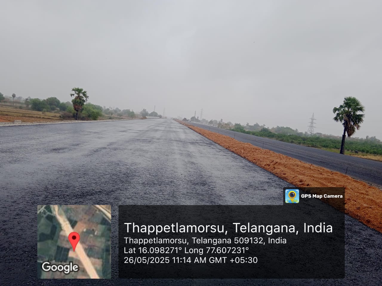 Heavy rain fall at219, 220,221