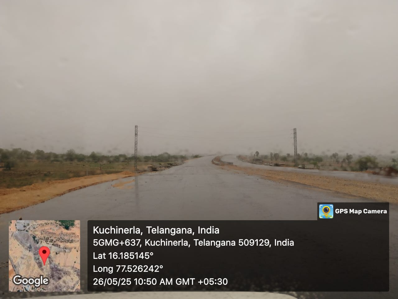 Heavy rain fall ch 203 to 216