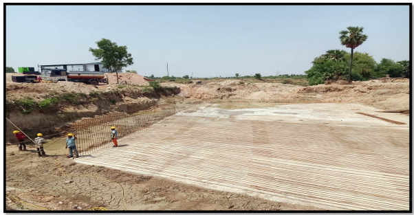 CH:204+938 Minor Bridge Reinforcement in progress 