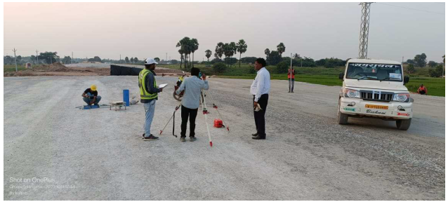 GSB level checking by Client at Ch. 212+800