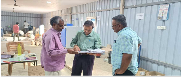 Team Leader and Bridge Engineer-I QC Inspection