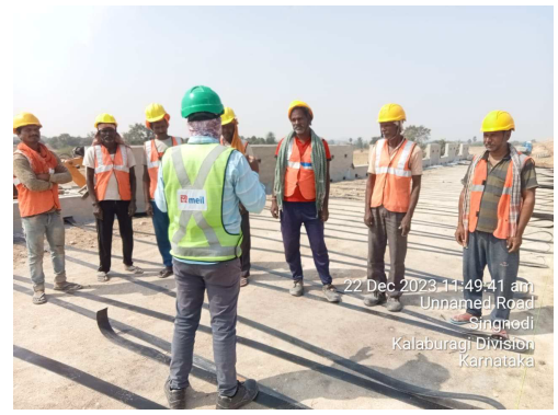 Safety Induction at Ch: 205 RE-Wall