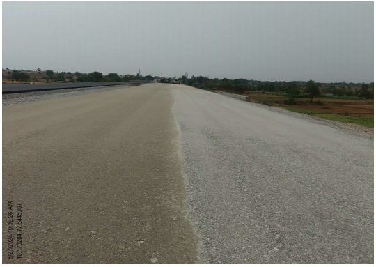 WMM Top layer at Ch. 209+100