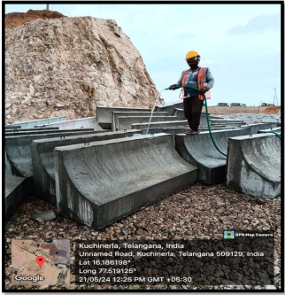 Casting of Boundary Wall