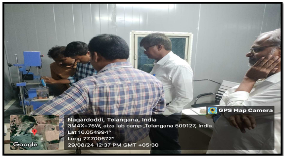 Conducting Laborite test in presence of Independent Engineer