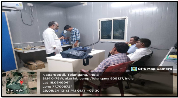 Conducting Laborite test in presence of Independent Engineer