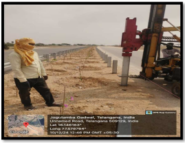 Site inspection by IE representatives