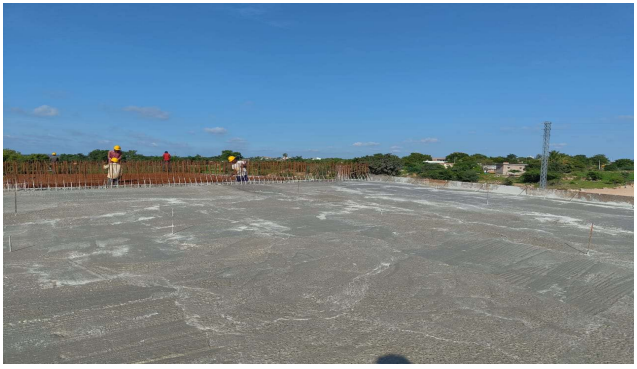 MNB Slab Completed at Ch:216+447 