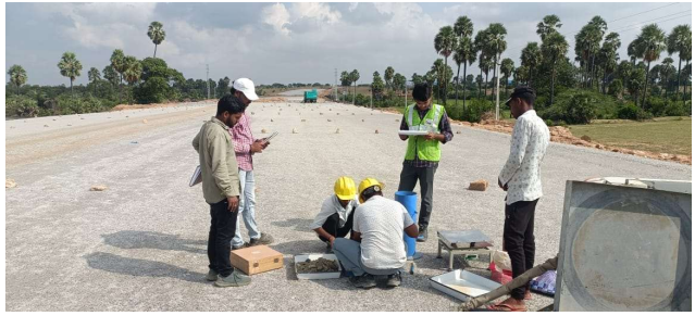 FDD Test for GSB Top layer at Ch.213+200 