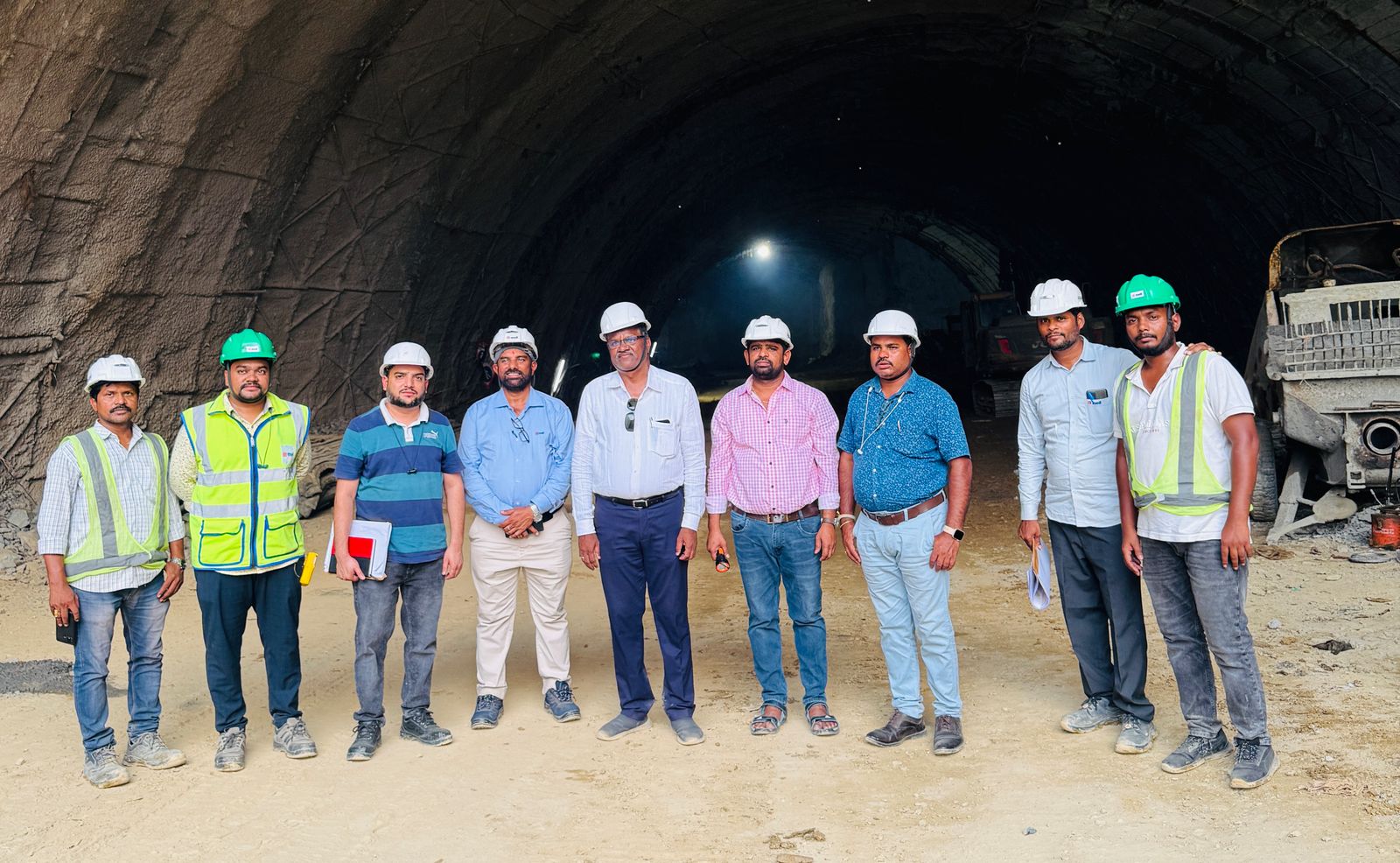 Tunnel IE Monthly site inspection for the month of Apr'25