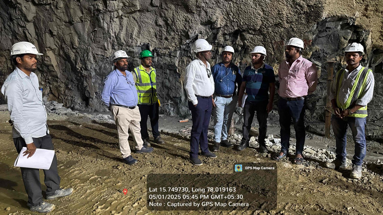 Tunnel IE Monthly site inspection for the month of Apr'25