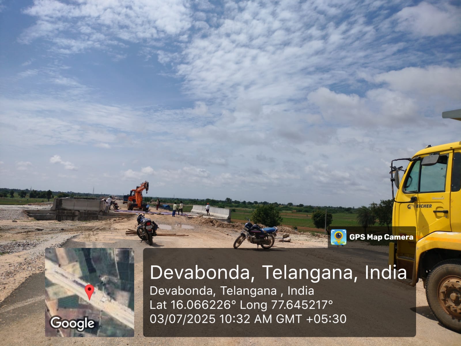 Devabanda villagers obstructing construction activities